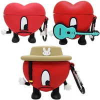 Hot Creative Love Doll Case Accessories для AirPods 1/2/3/Pro/Pro 2 Bluetooth наушники Silicone Protective Case смешанный