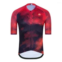 Racing Jackets Road Cycling Jersey 2022 MTB Bicycle Team Team Team Derts الذكور القصيرة للأكمام ملابس ارتداء ملابس الصيف المتميزة