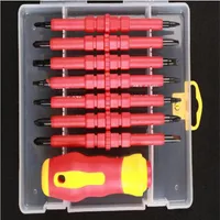 Kit di cacciavite di alta qualit￠ per smontaggio di macchine elettriche che ripara lo strumento manuale multifunzionale professionale per elettricista301b