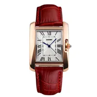 Uhren Damen Frauen 2021 Lederband Quarz Armbanduhr f￼r Lady skmei Custom Fashion Luxus Uhren Geschenk Chinese Whole300e
