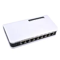 Mais recente 8 port poe switch 6 2 portas dc desktop Ethernet Switch Rede de c￢meras IP Adaptador Poe para WiFi292k interno