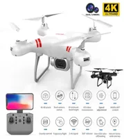 Drone KY101 Max 4K Dron Wifi RC Quadcopter con HD Camera Altitud Hold FPV Helicóptero One Key Return Professional Drones 2203098758394