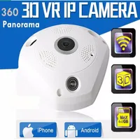 1 3 megapixel 960P 360 Degree Fisheye Panoramic Camera HD Wireless VR Panorama HD IP camera P2P Indoor Cam Security WiFi Camera260W