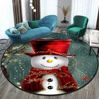Mattor 3d julrundområdet mattor vardagsrum mattan polyester mattor dropshipping alfombras para sala T221105