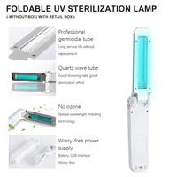 USB Portable UVC Sterilization Stick Disinfection Rod Personal Care Traveling Sterilizer UV Sanitizer Light Cold Cathode UV Lamp329J