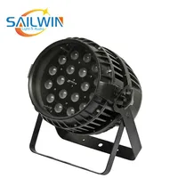 China Sailwin 18 10W 6in1 RGBAW UV ZOOM Vattent￤t LED Par Light -anv￤ndning f￶r br￶llopsfest DJ DISCO309Z