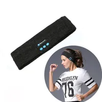 De senaste trådlösa Bluetooth-handduken 4-stilar att välja mellan musiksportens pannband som kör yoga svett-absorbent pannband219e