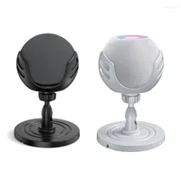 Computer Speakers 360° Rotation Desktop Holder Mount Stand For Echo Dot 4th Gen HomePod Mini Dropship