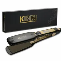 Kipozi Cheveux lisserverers plats fer tourmaline en céramique professionnel Salon Culer STEAM CARE 220217252M