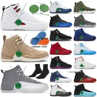 2023 White X Jordens 12 Retros Stealth Playoffs 12S Basketball Shoes Roalty Taxi Wool The Master Flu Game Royal French Bl French BL AI Air Shoe Jorda