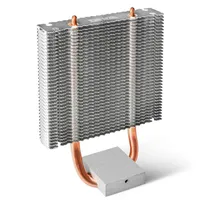Pccooler HB-802 Northbridge Cooler 2 Heatpipes Prise en charge du ventilateur de processeur 80 mm radiateur en aluminium thermos