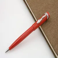 Regalo de negocios de oficina lujoso metal plateado Red Styling Classic The Snake Ballpoint Pen282o