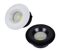 110 V 220 V 12V Dimmbare LED -Downlights Round COB Mini Spot Einbau LED Down Lampe für Schrank -Heimlichter für Showcase -Fahrer inklu448572