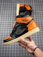 Designer schoenen sneakers zwarte zeester-pale vanille culturele basketbal jumpman 1 og shattered backboard 3.0