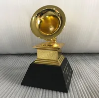 11 جوائز Grammy Trophy Big 235 سم معدن Grammy Trophy شحنة DHL مع الأسود Grammy Trophy1055201