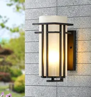 Vattent￤t utomhusbelysning Garden Chinese Wall Lamp Bedroom Bedside Lamp El Hall Corridor Retro Lantern Study Stair Aisle Ligh8459799