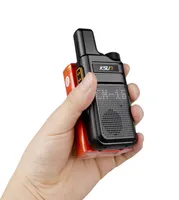 KSUN XM6 Mini a due vie Radio UHF PMR 446 Walkie Talkie Talkie Portable RADICE RADIIVER STAZIONE INTEROM ANTENNA INTERNA5195402