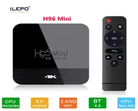 H96 MINI H8 ANDROID 90 TV BOX ROCKCHIP RK3228A 4K 245GHZ 2GB 16GBデュアルWiFi BT40セットトップレシーバー1072961