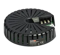 SANPU Ultra Thin Power Supply 12V 24V 150W ACDC Lighting Transformer LED DRIVER ALUMINIUM RUND FￖR LED -remsor Lights7410407