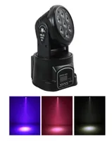 AUCD Mini 4 i 1 RGBW LEDS 7 LED DMX MOVED HEAD LIGHT KTV BAR STAGE LIGHTING br￶llopsprestanda Spotlight f￤rgad Par Light LE7LED2829503