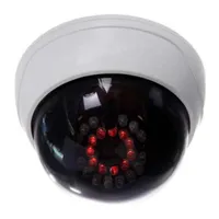 IG-IDOOR CCTV Fake Micy Dome Dome Security Camera avec LED IR White297C