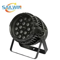 China Sailwin 18 10W 6in1 RGBAW UV ZOOM Vattent￤t LED Par Light -anv￤ndning f￶r br￶llopsfest DJ DISCO248K
