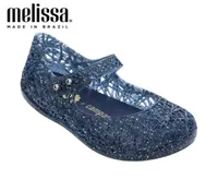 Mini Melissa Campana 7 Colors Hollow Girl Jelly Shoes Beach Sandals Baby Kids Princess 2107125220204