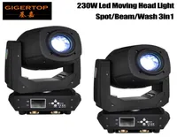 230W LED Moving Head Light Professional Led Stage Lighting 618 kanalen Dual Prism Lens Focus Zoomfunctie CE ROHS7191087