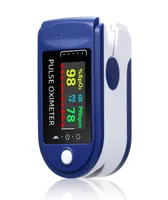 Smart Devices Battery fingertip pulse oximeter blue and white source factory direct s1564709