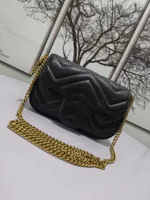 New Totes MINI Bag High Quality Fashion Marmonts lady 18cm Handbags VINTAGE Bag Women Classic Genuine Leather BB Shoulder Bags purse 476433