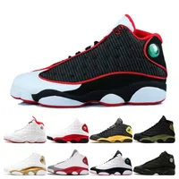 Basketball Shoes Sneakers Sports Olive Grey Toe Pure Money Discount Dmp Bred Black Cat 13S Melo Class Of 2003