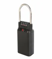 Användbar hemlig säkerhetslås Key Storage Box Organizer Zinc Alloy Keyed Locks med 4 -siffrig kombination Lösenord Hook Secret Safe8730402