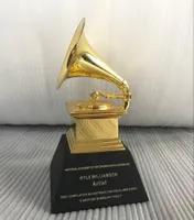 جوائز Grammy Trophy من DHL Ship with Black Ramble Base Metal Trophy Award