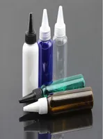 60 ml Conteneurs de maquillage rechargeable en plastique Cosmetic Bole avec capuchon pointu transparent pour animaux de compagnie 60 ml de petits boles1638950