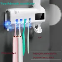 ホームUES歯磨き粉ホルダー歯科用歯ブラシ消毒剤滅菌器クリーナーストレージホルダーUltraviolet Germicidal Toothbrush 210322204BB