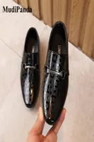 Mudipanda Boys Formal Dress Chaussures pour filles Point de mode britannique Spectacle de mode noir 2020 Automne Étudiant Chaussures Single1189388
