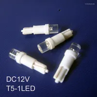 高品質の12V T5 LED警告灯車電球機器無料船200pcs/lot
