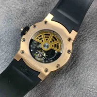 Luxury Wristwatch Richa Milles Business Leisure Rm63-01 Automatic Machinery Fine Steel Case Watch Tape Men's es