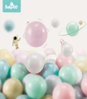 Babygo 100 PCSLOT 7cm Baby Colorful Ball Pits 부드러운 플라스틱 맛없는 어린이 목욕 수영 장난감 수영장 바다 공 장난감 24951984