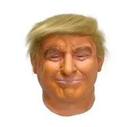 Donald Trump Mask Realistic Celebrity maskRepublican Presidential Candidate MaskLatex Full HeadHair OrangeAdult Size3049675