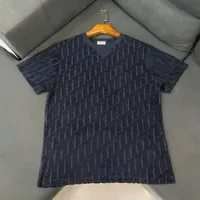 Designer T Shirt Summer Letter z krótkim rękawem Tee Men Men Milvers Luksusowe koszulki Moda Starszy Pure Cotton Superior Top Duży rozmiar S-3XL