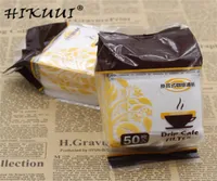 50100200 Sacs de filtre à café combinés 50100200 et Kraft Paper Coffee Bagportable Travel Filtre Filtres de café Drip Tools1842167