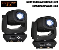 230W LED Moving Head Light Professional LEDステージ照明618チャンネルデュアルプリズムレンズフォーカスズーム機能CE ROHS8632102