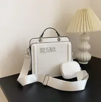 Steve Omuz Çantaları Tasarımcı Kadın Çantalar Çift Kayışlar Crossbody Toats 2pcs Çanta ile Çantalar