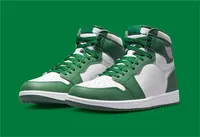 2022 Release 1 High OG Gorge Green Athletic Shoes Men Women White Orange Starfish Sail Lost And Found Varsity Red WMNS Chicago Reimagined Outdoor Sneakers With Box