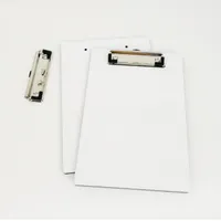 Nova sublimação A4 da área de transferência Reciclagem de documentos de armazenamento Branco em branco Perfil Letra do clipe Arquivo de papel Office material de atacado EE