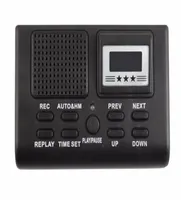 Mini Digital Telephone Voice Recorder Phone Call Monitor With LCD Display Clock Function Support SD Card Dictaphone Phone Logger4876287