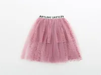 Fashion Sequins dziewczyna spódnica tutu dziecięce dzieci księżniczka mesh impreza taniec balet s tule shold 2107285975331
