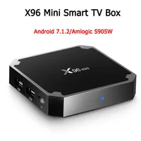 X96 Mini Android 9 0 AMLogic S905W Quad Core TV Box 2GB 16GB 1GB 8GB SUPPOT H 265 UHD 4K 2 4GHz WiFi Set-top Box266h