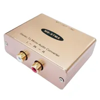 Convertisseur audio st￩r￩o ￠ mono avec une sortie d'isolement adaptateur st￩r￩o Adaptateur audio st￩r￩o Mixer243Q